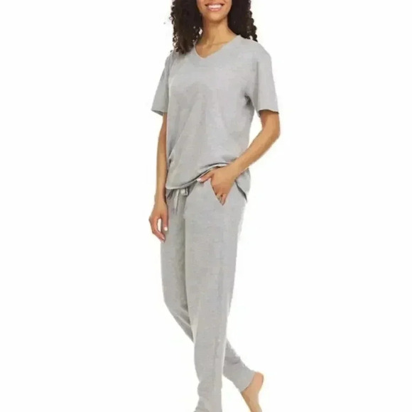 FLORA NIKROOZ
Blaire French Terry Jogger Pants In Heather Grey - Picture 4 of 7